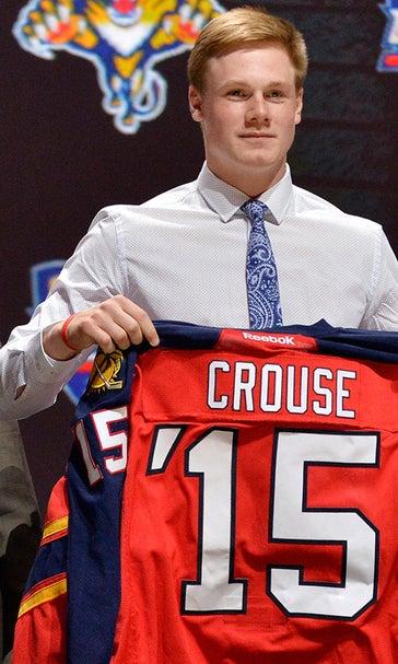 Coyotes add forward Lawson Crouse to prospect collection